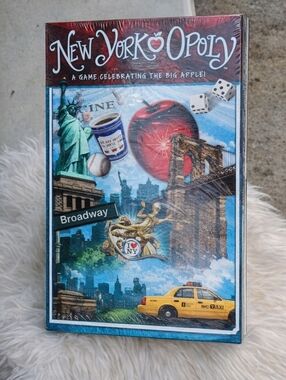 New‎ York 🍎 Opoly..Monopoly with NY Theme NEW